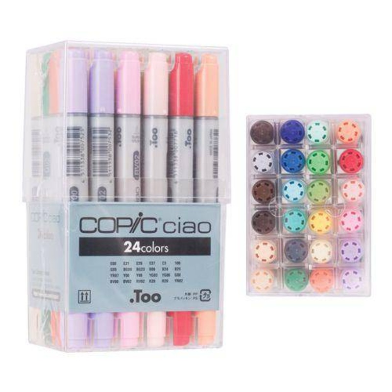 Copic Ciao Marker Set Pack of 24
