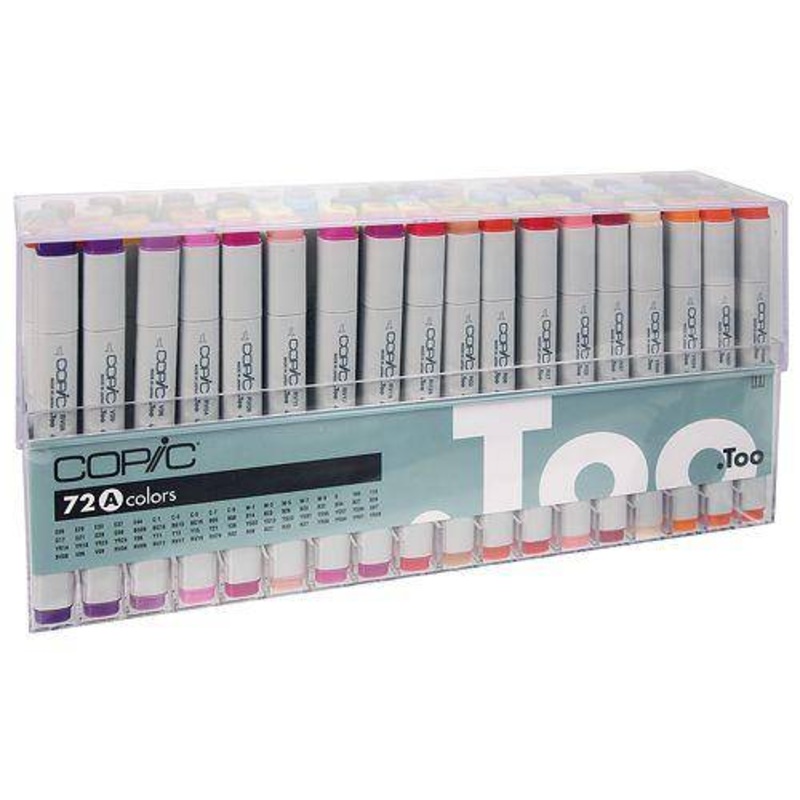 Copic Marker Set A Pack of 72