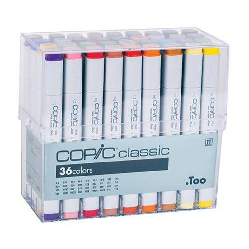 Copic Markers Pack of 36