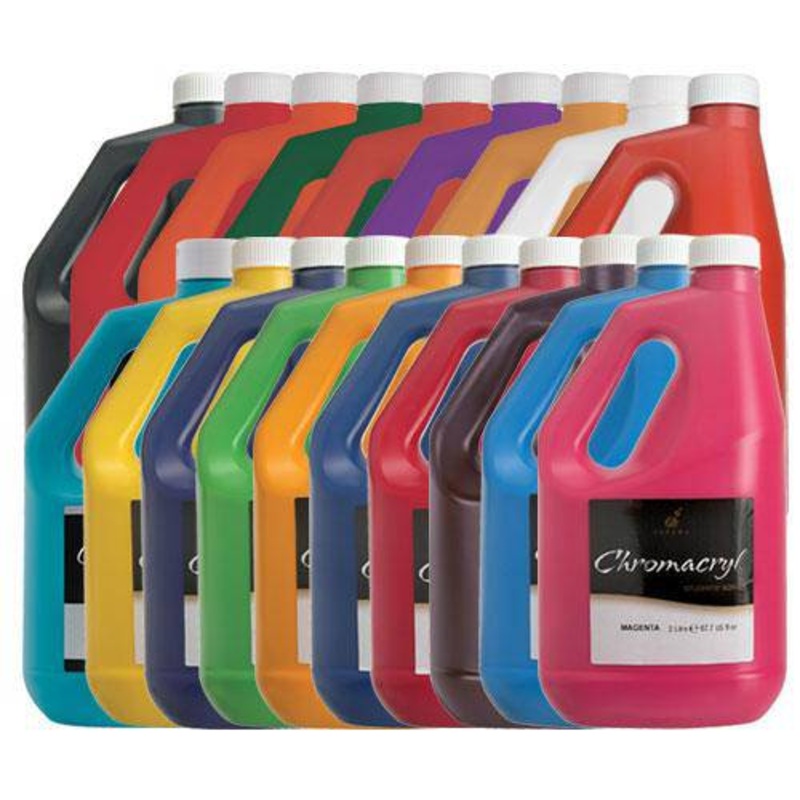 Chromacryl Paint 2L Pack of 19