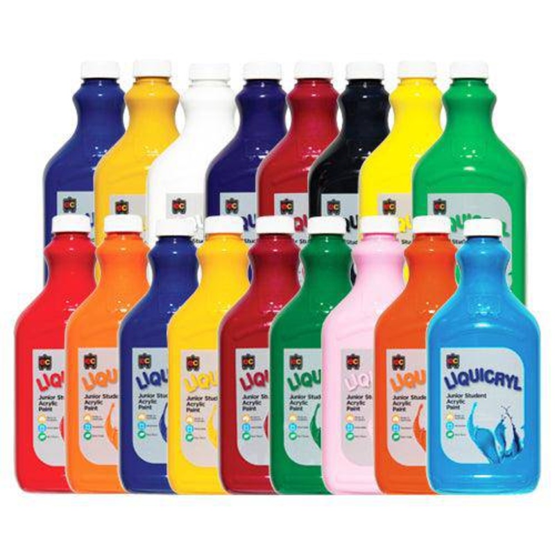 EC Liquicryl Paint 2L Pack of 17
