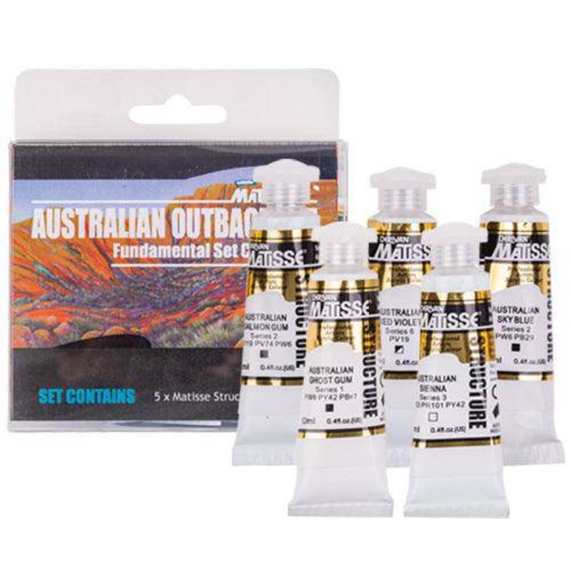 Matisse Structure Australian Outback Mini Set Pack of 5