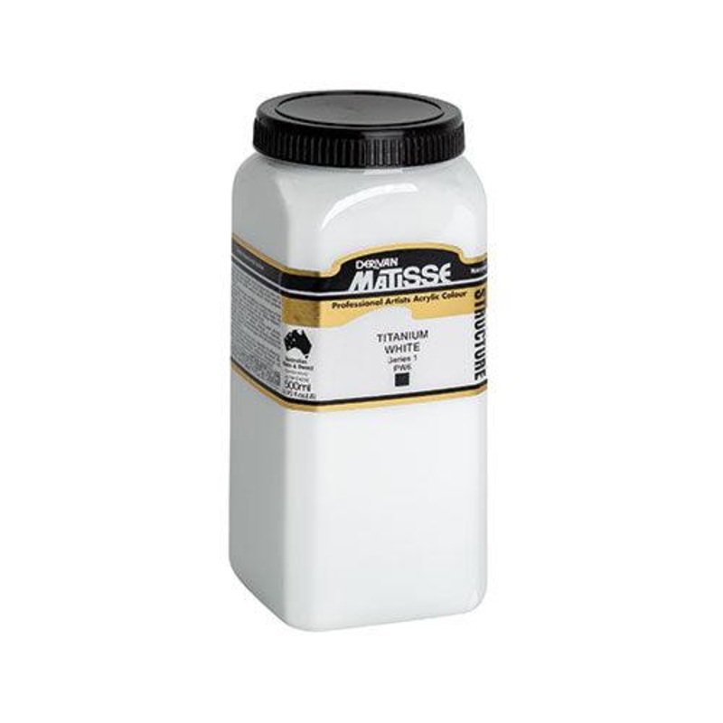 Matisse Structure S1 Titanium White 500mL