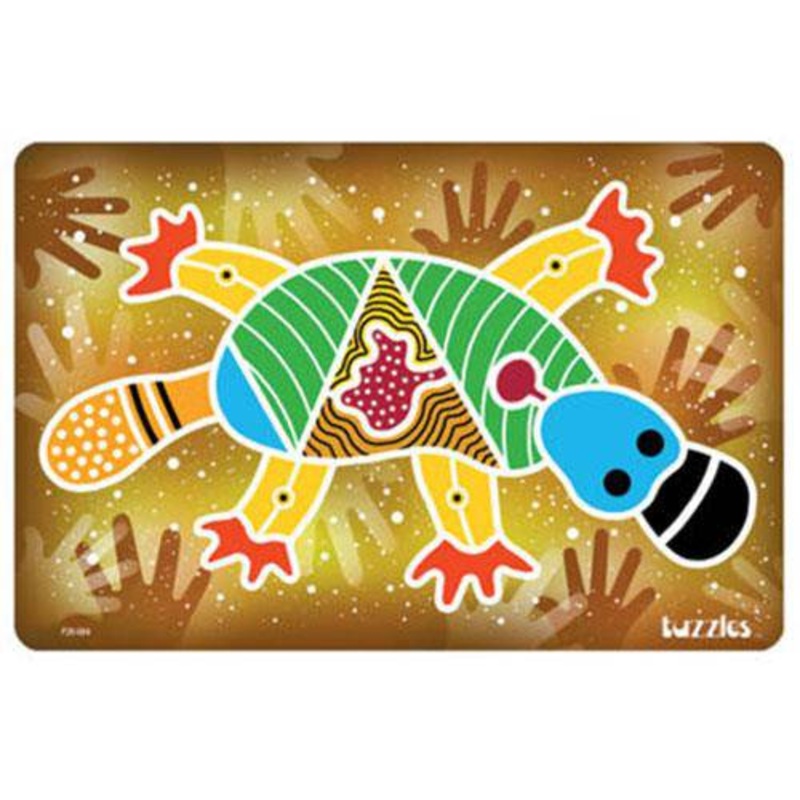 Aboriginal Art Platypus Puzzle