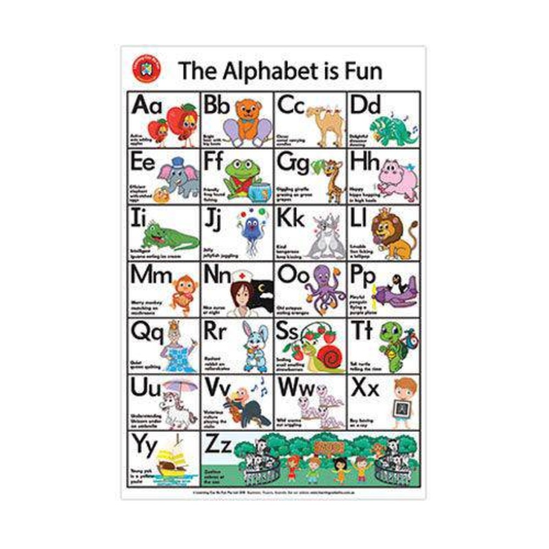 Alphabet is Fun Poster