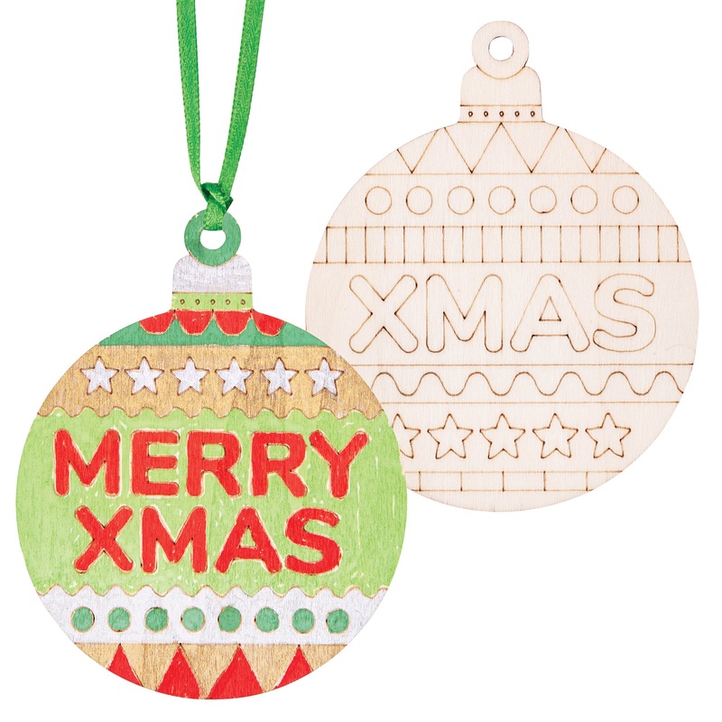 ColourMe Christmas Baubles Pack of 20