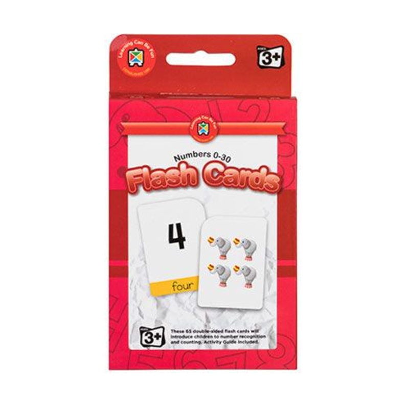Flash Cards Numbers 0-30