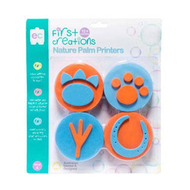 Nature Palm Printers Set of 4