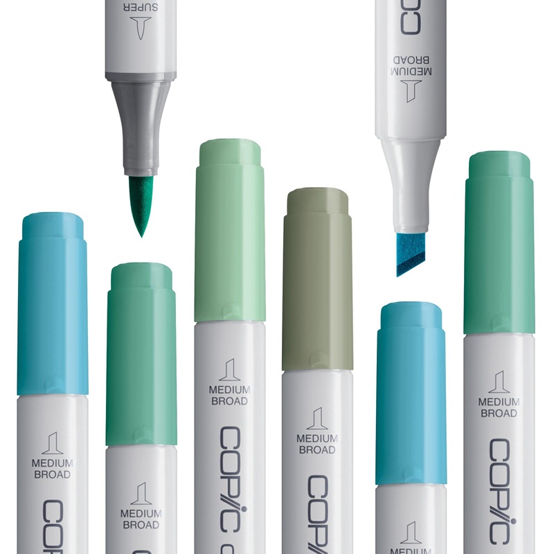 Copic Ciao Marker – BG Blue Greens