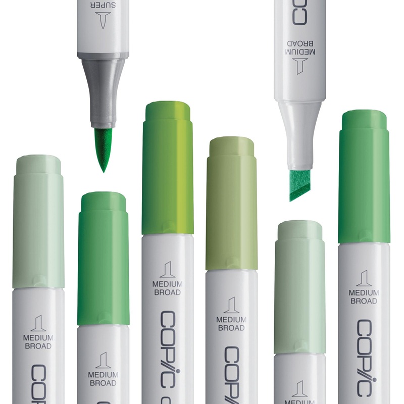 Copic Ciao Marker – G Greens