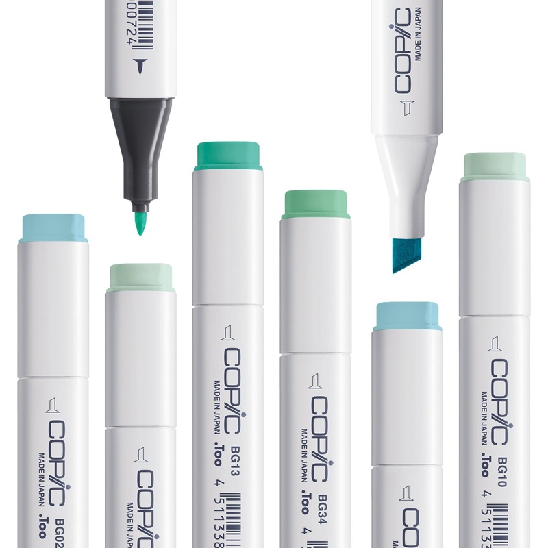 Copic Classic Marker – BG Blue Greens