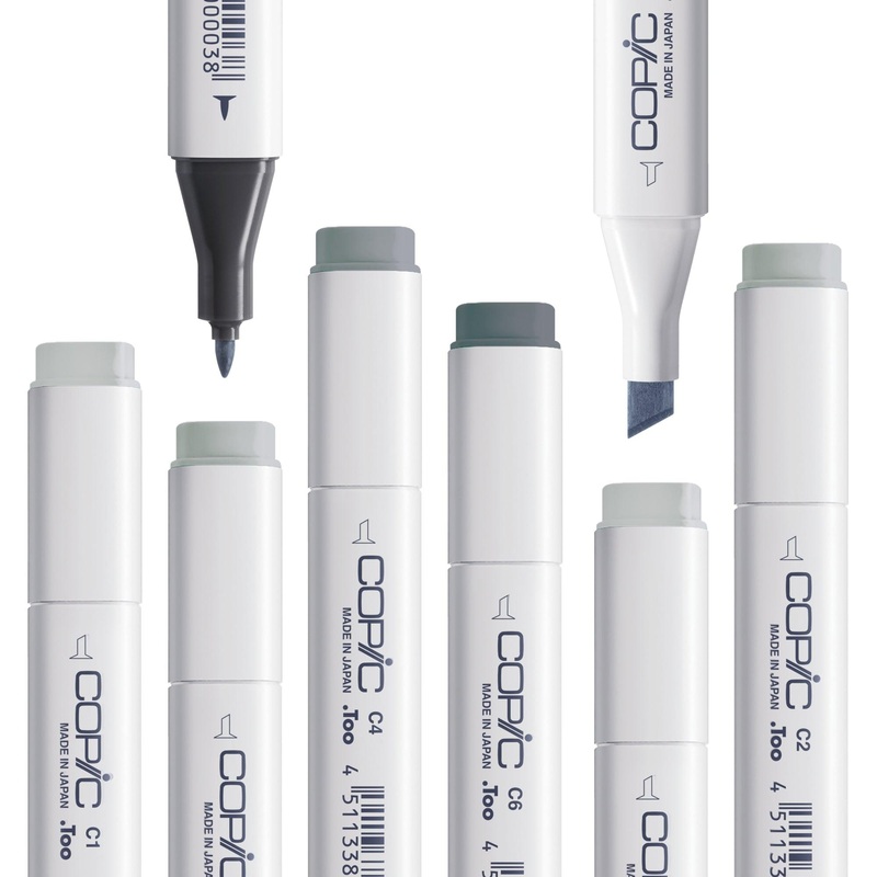 Copic Classic Marker – C Cool Greys
