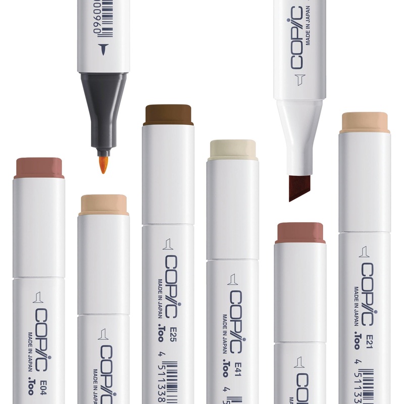 Copic Classic Marker – E Earth Colours