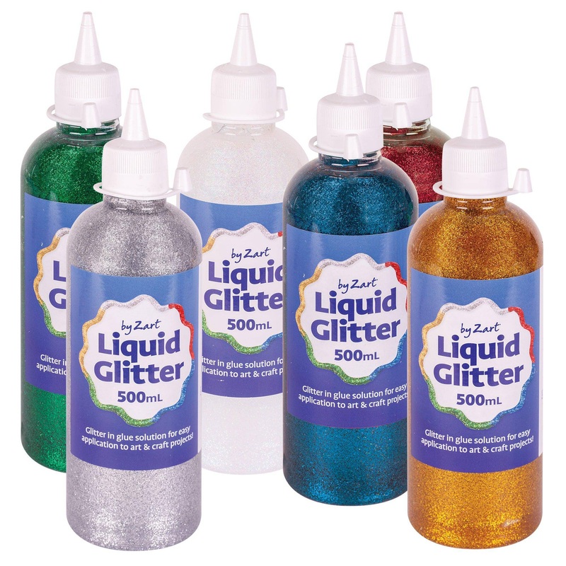 Liquid Glitter 500mL Bottles