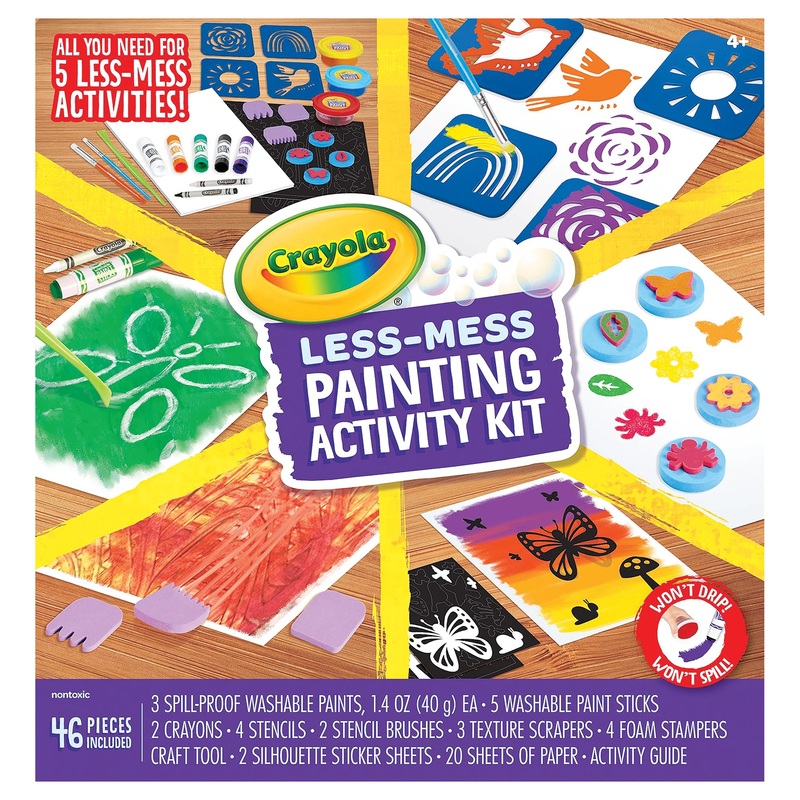 Crayola Less Mess Painting Activity Kit