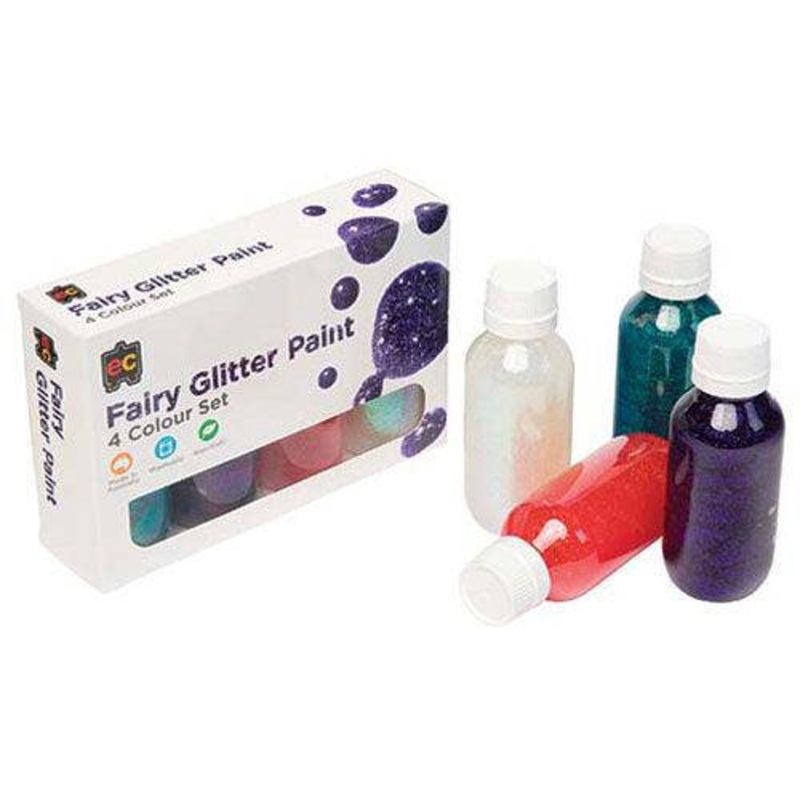 Fairy Glitter Paint 100mL Set of 4