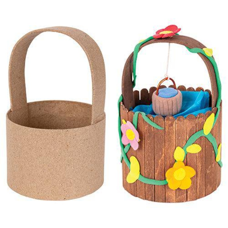 Papier-mache Basket