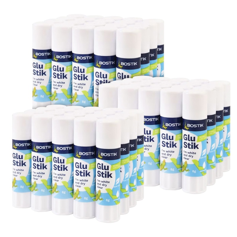 Bostik Glu Stik 8g Classroom Pack of 60