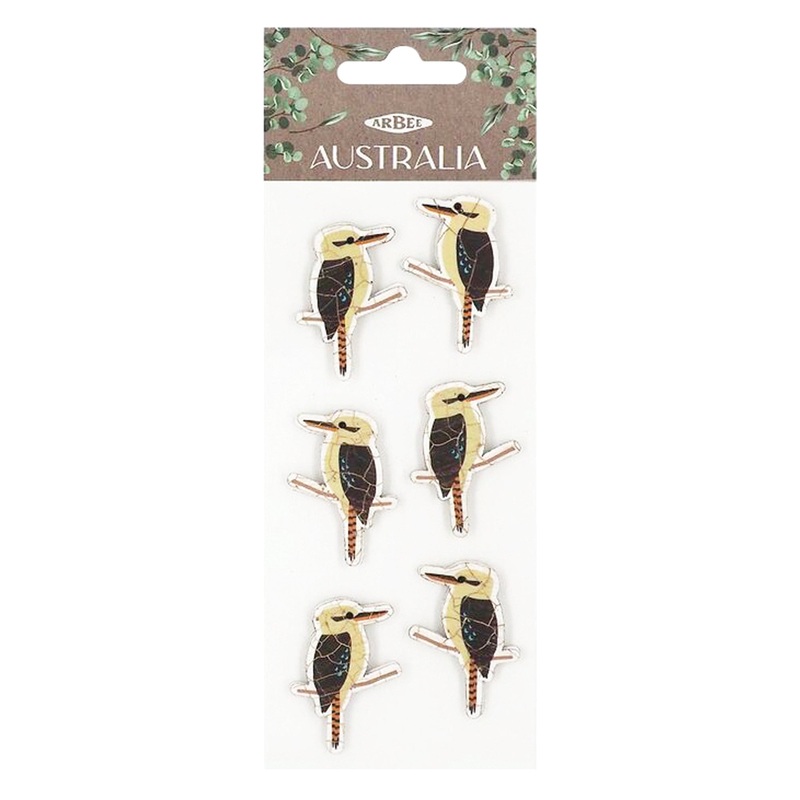 3D Stickers Australian Birds – Kookaburra