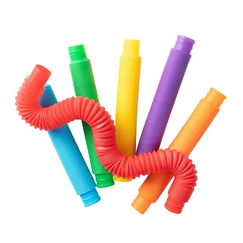 Sensory Sprouts Rainbow Pull Pipes