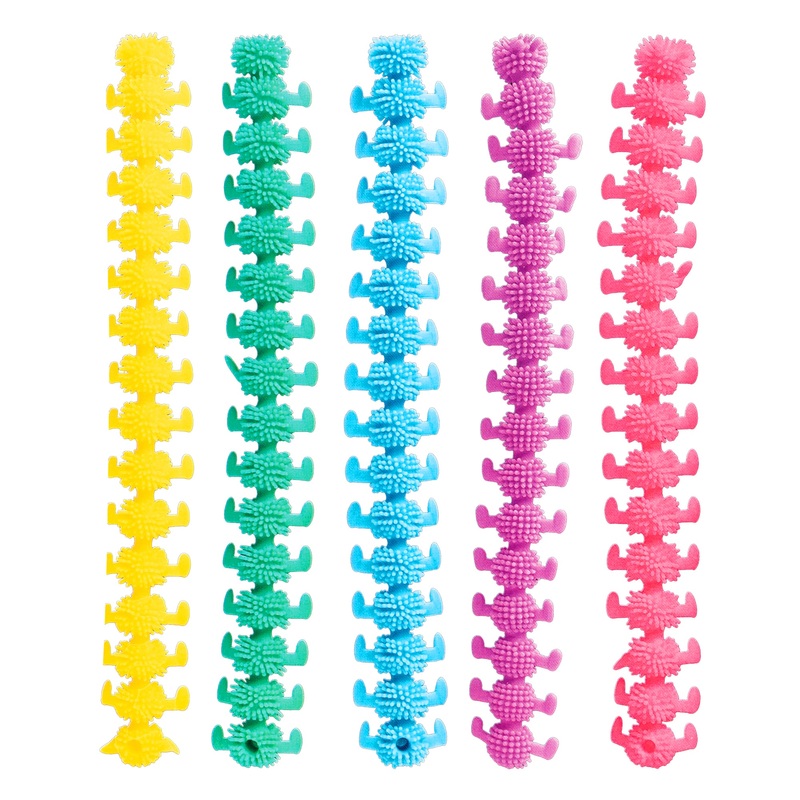 Sensory Sprouts Stretch Caterpillars Pack of 5