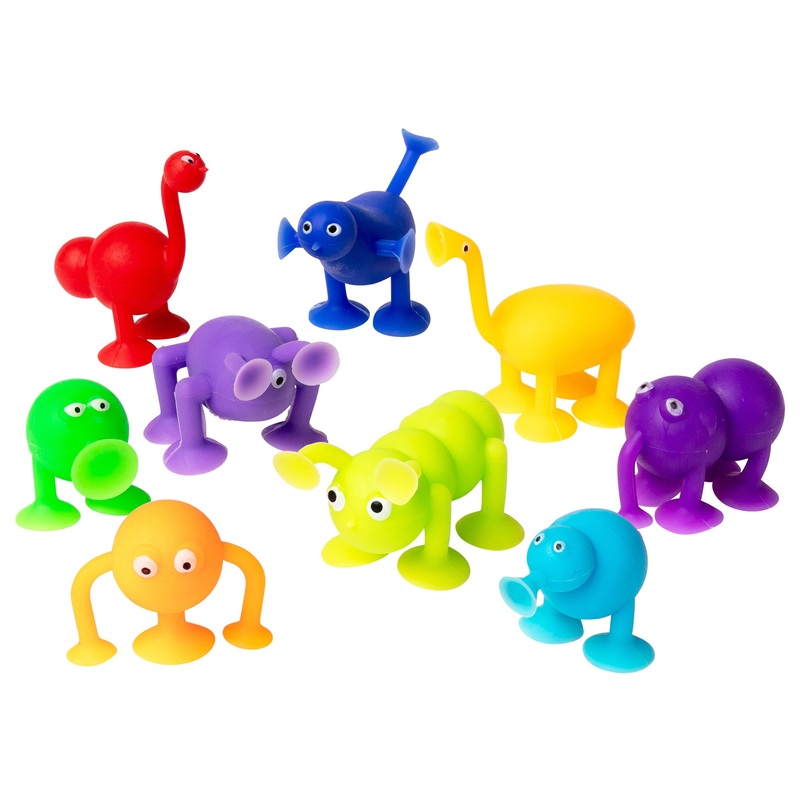 Sensory Sprouts Suction Monsters Pack of 9