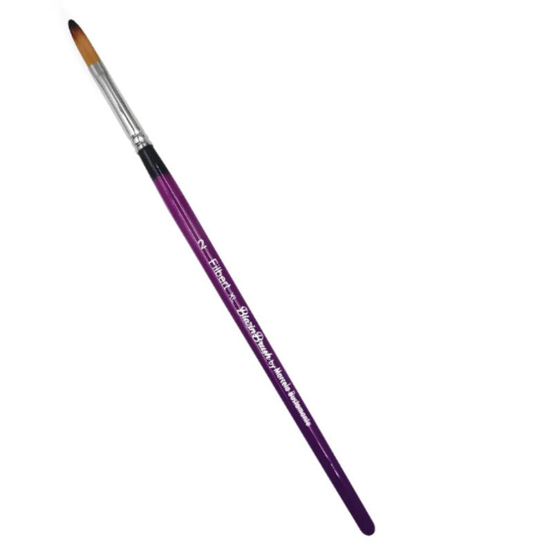 Blazin Brush | Face Painting Brush by Marcela Bustamante – Filbert #2 XL