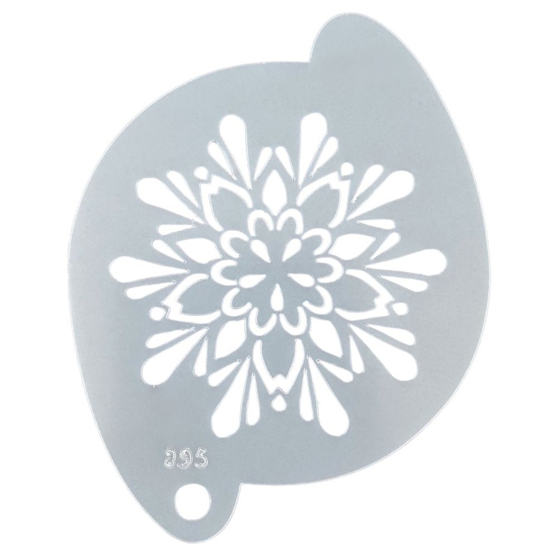 Diva Stencils | Face Painting Stencil | Divine Snowflake (895)