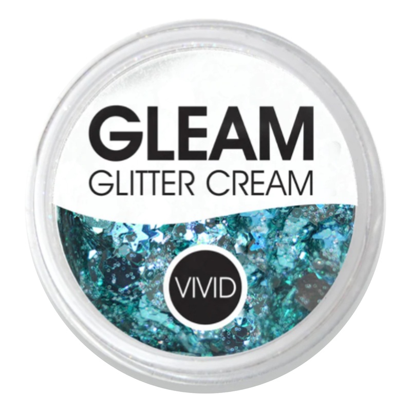 VIVID Glitter |  GLEAM Glitter Cream | Large ANGELIC ICE (30gr)