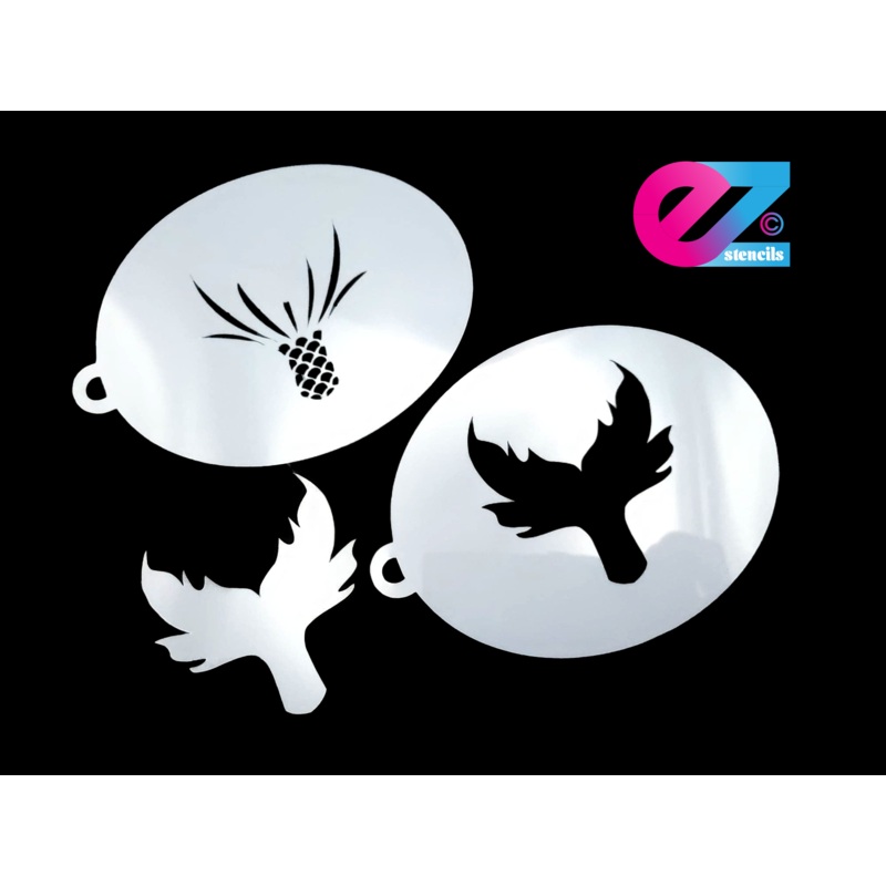 EZ STENCILS by Susy Amaro | Mermaid Tail Stencil Set
