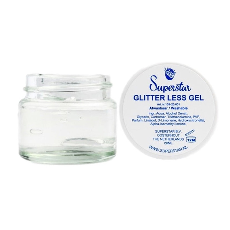 Superstar | Glitter Less Gel  – DISCONTINUED Size –  (20ml Jar White LID)