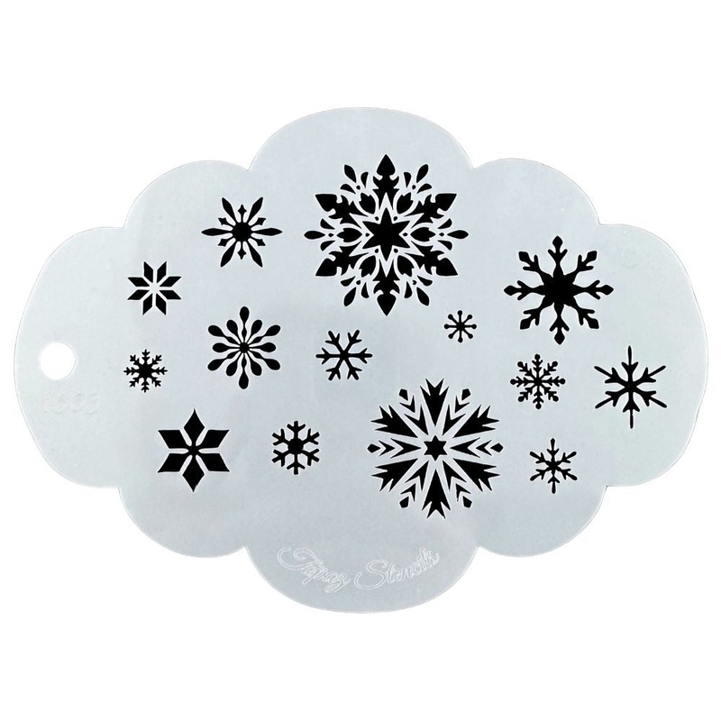 Topaz Stencils | Face Painting Stencil – BIG Baby, It’s Cold Outside (01563)