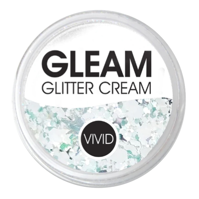 VIVID Glitter |  GLEAM Glitter Cream | Large AVALANCHE (30gr)