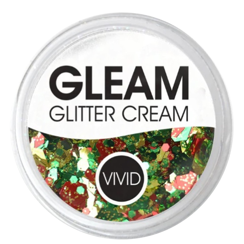 VIVID Glitter |  GLEAM Glitter Cream | Large CHRISTMAS MIRACLE (30gr)