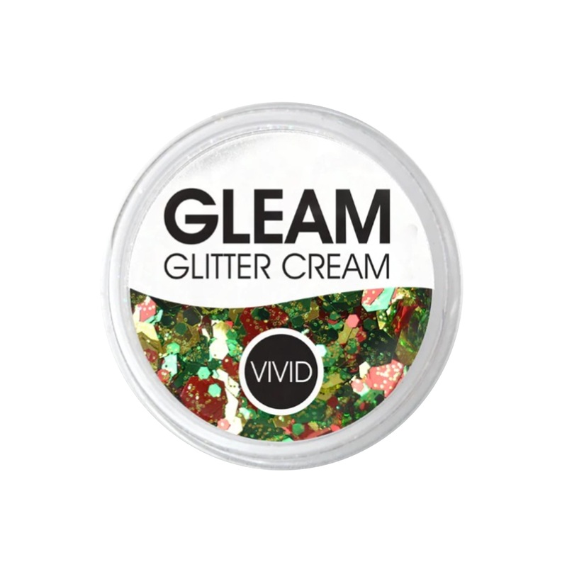 VIVID Glitter |  GLEAM Glitter Cream | Small CHRISTMAS MIRACLE (10gr)