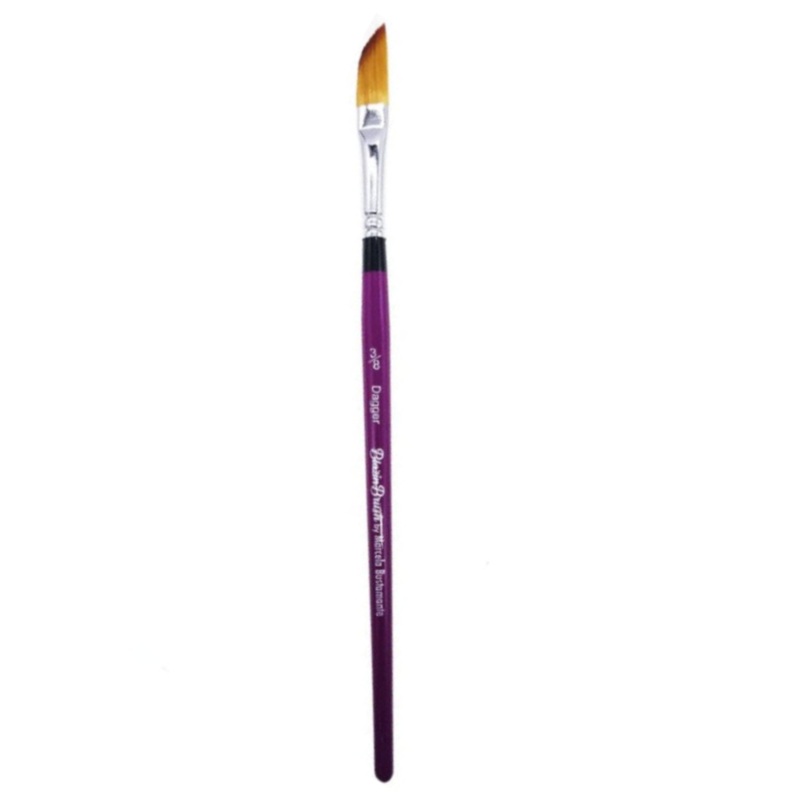 Blazin Brush | Face Painting Brush by Marcela Bustamante – 3/8 Dagger