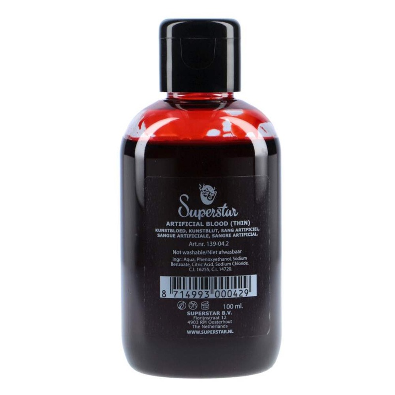 Superstar | Special FX  – (139-04.2)  Clear Thin Fake Blood  – 100ml Bottle