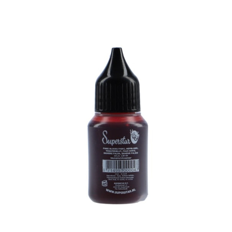 Superstar | Special FX  – (139-04)  Clear Thin Fake Blood  – 20ml Dropper Bottle