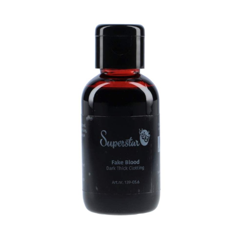Superstar | Special FX  – (139-05.6)  Clear Dark Thick Clotting Fake Blood – 50ml Bottle