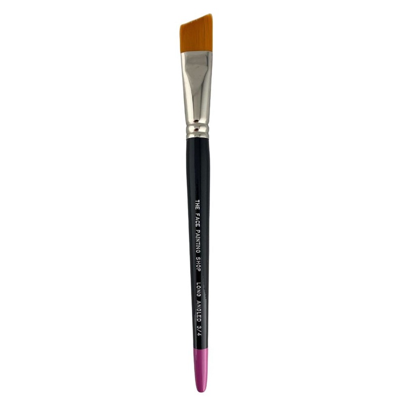 The Face Painting Shop Brush – 3/4 LONG Angled