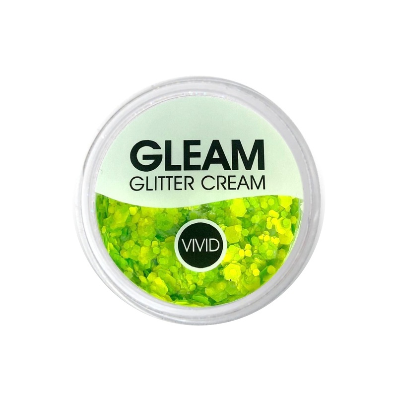 VIVID Glitter |  GLEAM Glitter Cream | Small UV ELECTROSHOCK (10gr)