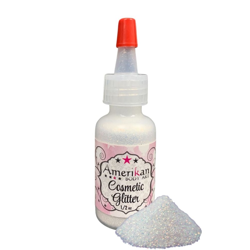 Amerikan Body Art | Face Paint Glitter Poof – Holographic – Elemental Fire (1/2oz)  #26