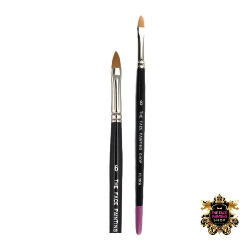 The Face Painting Shop Brush – Flat Pointy – Flora #6