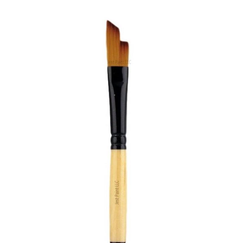 Black Gold Dynasty Face Painting Brush – Butterfly Rigger (206BR)