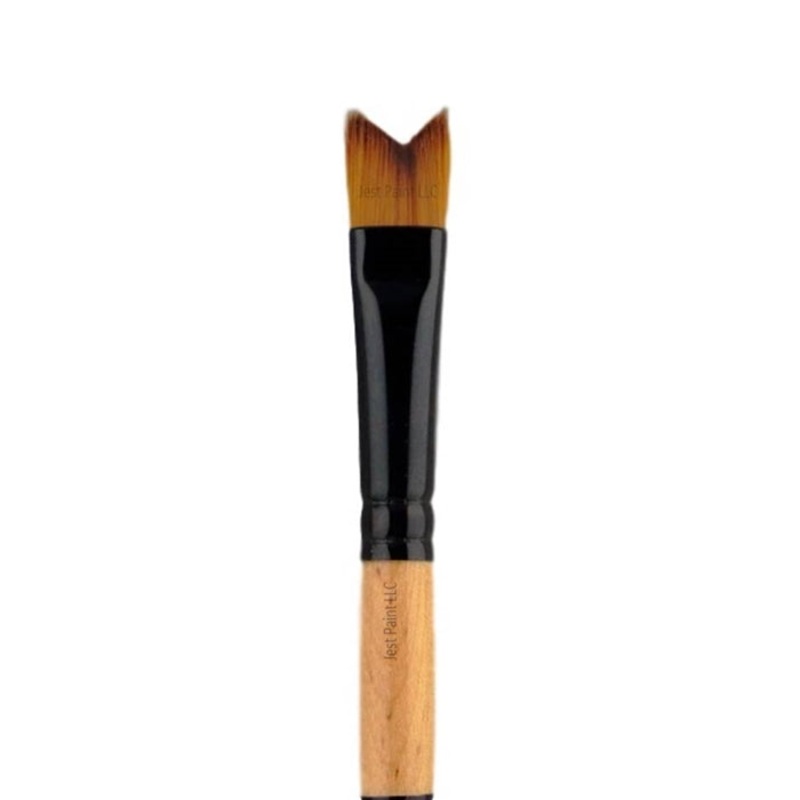 Black Gold Dynasty Face Painting Brush – Whale Tail (1/2) (206WT)