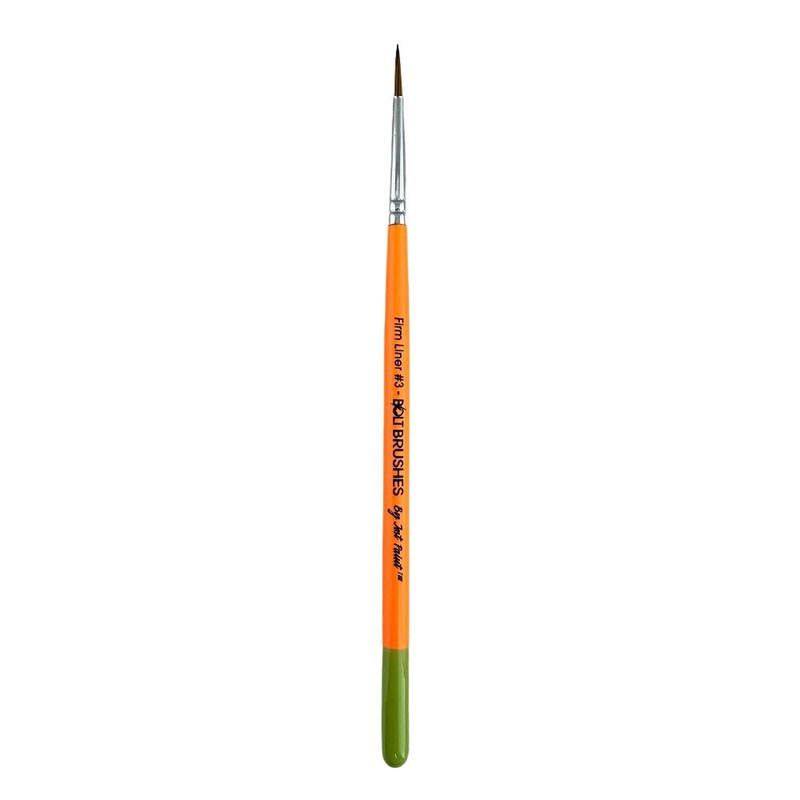 BOLT Face Painting Brushes by Jest Paint – FIRM Liner #3