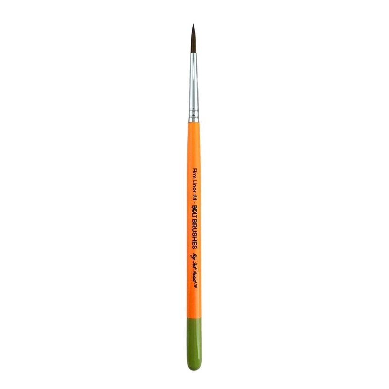 BOLT Face Painting Brushes by Jest Paint – FIRM Liner #4