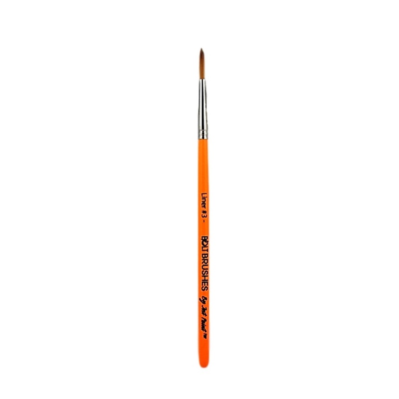 BOLT Face Painting Brushes by Jest Paint – Liner #3 – Discontinued