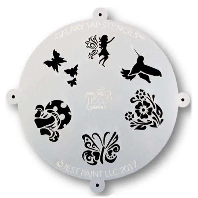 Galaxy TAP Face Painting Stencil – Fairyland