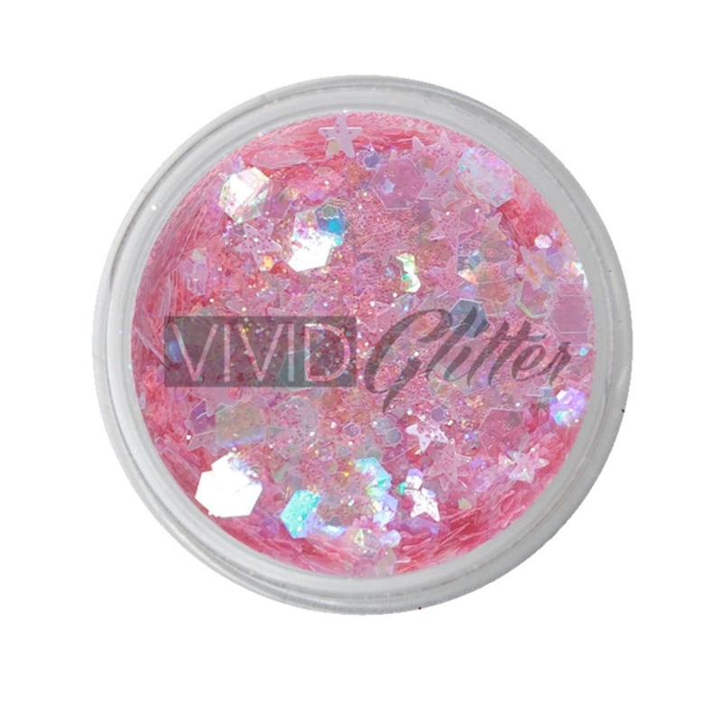 VIVID Glitter | LOOSE Chunky Hair and Body Glitter – Mystic Melon (7.5gr)